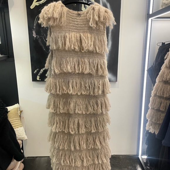 Fringe vest - Beige - Picture 4 of 5